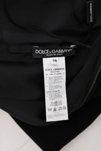 Load image into Gallery viewer, Dolce &amp; Gabbana Elegant Black Floral Maxi Dress
