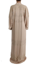 Load image into Gallery viewer, Dolce &amp; Gabbana Elegant Beige Cape Kaftan Dress
