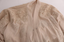 Load image into Gallery viewer, Dolce &amp; Gabbana Elegant Beige Cape Kaftan Dress
