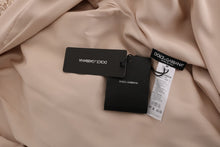 Load image into Gallery viewer, Dolce &amp; Gabbana Elegant Beige Cape Kaftan Dress
