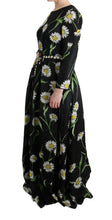 Load image into Gallery viewer, Dolce &amp; Gabbana Elegant Sunflower Maxi Gown with Crystals
