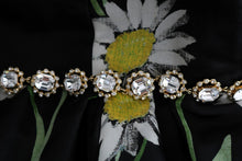 Load image into Gallery viewer, Dolce &amp; Gabbana Elegant Sunflower Maxi Gown with Crystals
