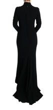 Load image into Gallery viewer, Dolce &amp; Gabbana Elegant Full Length Sheath Gown in Black
