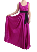 Load image into Gallery viewer, Dolce &amp; Gabbana Elegant Pink Silk Gown Dress

