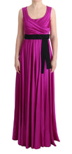 Load image into Gallery viewer, Dolce &amp; Gabbana Elegant Pink Silk Gown Dress
