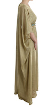 Load image into Gallery viewer, Dolce &amp; Gabbana Elegant Gold Shift Gown Dress
