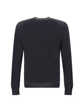 Load image into Gallery viewer, Fendi Chic Grey Wool Iconic Logo Sweater
