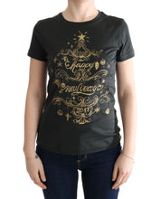 Load image into Gallery viewer, Dolce &amp; Gabbana Emerald Green Cotton Tee with 2017 Print
