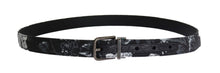Load image into Gallery viewer, Dolce &amp; Gabbana Elegant Floral Patterned Men&#39;s Luxury Belt
