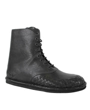 Load image into Gallery viewer, Bottega Veneta Bottega Veneta Men&#39;s Dark Gray Leather Side Zipper Boots
