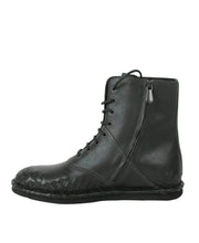 Load image into Gallery viewer, Bottega Veneta Bottega Veneta Men&#39;s Dark Gray Leather Side Zipper Boots
