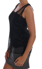 Load image into Gallery viewer, Dolce &amp; Gabbana Elegant Black Lace Sleeveless Cami Blouse
