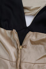 Load image into Gallery viewer, Dolce &amp; Gabbana Gold Silk Stretch Romper Body

