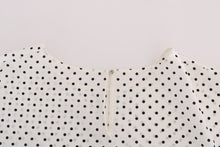 Load image into Gallery viewer, Dolce &amp; Gabbana Chic Polka Dot Silk Blouse
