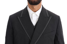 Load image into Gallery viewer, Dolce &amp; Gabbana Elegant Gray Double Breasted Wool Suit
