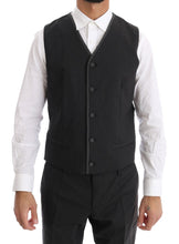 Load image into Gallery viewer, Dolce &amp; Gabbana Elegant Gray Double Breasted Wool Suit
