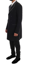 Load image into Gallery viewer, Dolce &amp; Gabbana Elegant Black Double Breasted Wool Suit
