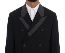 Load image into Gallery viewer, Dolce &amp; Gabbana Elegant Black Double Breasted Wool Suit
