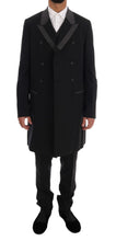 Load image into Gallery viewer, Dolce &amp; Gabbana Elegant Black Double Breasted Wool Suit
