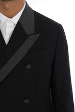 Load image into Gallery viewer, Dolce &amp; Gabbana Elegant Black Double Breasted Wool Suit
