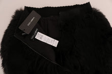 Load image into Gallery viewer, Dolce &amp; Gabbana Exquisite Black Mink Fur Mini Shorts
