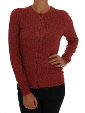Load image into Gallery viewer, Dolce &amp; Gabbana Red Wool Cardigan Sweater
