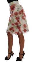 Load image into Gallery viewer, Dolce &amp; Gabbana Elegant Floral High-Waist Pencil Skirt
