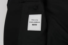 Load image into Gallery viewer, Dolce &amp; Gabbana Elegant Black Three-Piece Suit with Saxophone Embroidery
