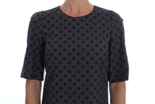 Load image into Gallery viewer, Dolce &amp; Gabbana Elegant Polka Dot Wool Blend Dress
