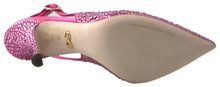 Load image into Gallery viewer, Dolce &amp; Gabbana Elegant Slingback Heels in Pink Silk Blend
