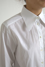 Load image into Gallery viewer, Dolce &amp; Gabbana Elegant White Cotton Collared Top
