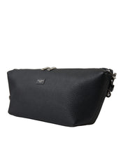 Load image into Gallery viewer, Dolce &amp; Gabbana Black Leather Chain Strap Baguette Shoulder Bag
