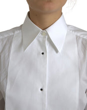 Load image into Gallery viewer, Dolce &amp; Gabbana Elegant White Cotton Poplin Dress Shirt
