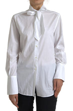 Load image into Gallery viewer, Dolce &amp; Gabbana Elegant White Cotton Long Sleeve Shirt
