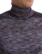 Load image into Gallery viewer, Dolce &amp; Gabbana Blue Purple Turtleneck Pullover Sweater
