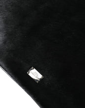 Load image into Gallery viewer, Dolce &amp; Gabbana Black Calfskin Leather Bee Embellished Clutch Bag
