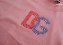 Load image into Gallery viewer, Dolce &amp; Gabbana Pink Cotton DG Logo Crew Neck Tank T-shirt
