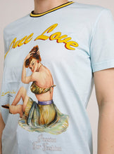 Load image into Gallery viewer, Dolce &amp; Gabbana Elegant Light Blue Crew Neck T-Shirt
