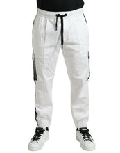 Load image into Gallery viewer, Dolce &amp; Gabbana White Cotton Blend Jogger Men Sweatpants Pants
