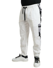 Load image into Gallery viewer, Dolce &amp; Gabbana White Cotton Blend Jogger Men Sweatpants Pants
