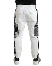 Load image into Gallery viewer, Dolce &amp; Gabbana White Cotton Blend Jogger Men Sweatpants Pants
