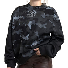 Load image into Gallery viewer, Dolce &amp; Gabbana Elegant Black Camouflage Pullover Sweater
