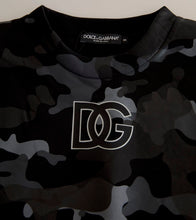 Load image into Gallery viewer, Dolce &amp; Gabbana Elegant Black Camouflage Pullover Sweater
