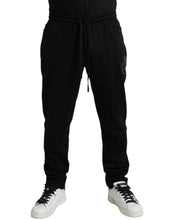 Load image into Gallery viewer, Dolce &amp; Gabbana Black Cotton Logo Jogger Men Sweatpants Pants
