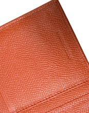 Load image into Gallery viewer, Dolce &amp; Gabbana Orange Crocodile Leather Long Bifold Card Holder Wallet
