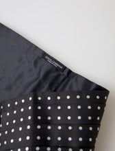 Load image into Gallery viewer, Dolce &amp; Gabbana Elegant Silk Black &amp; White Polka Dot Cummerbund
