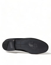 Load image into Gallery viewer, Dolce &amp; Gabbana Black Velvet Loafers Formal Shoes
