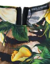 Load image into Gallery viewer, Dolce &amp; Gabbana Multicolor Floral Long Sleeves Cropped Top
