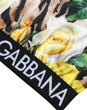 Load image into Gallery viewer, Dolce &amp; Gabbana Multicolor Floral Long Sleeves Cropped Top
