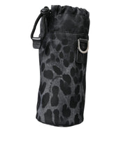 Load image into Gallery viewer, Dolce &amp; Gabbana Black Leopard Round Slim Tote Bottle Cage Bag
